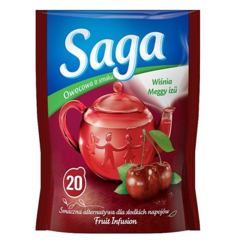 Gyümölcstea SAGA Meggy 20 filter