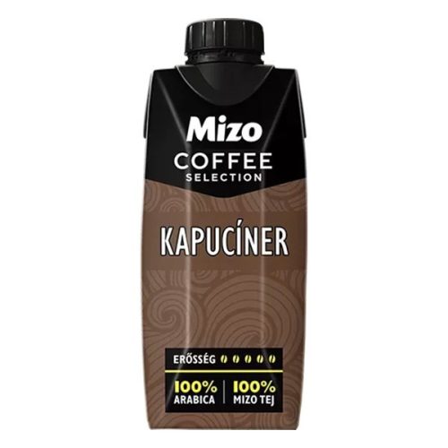 Kávés tej MIZO Coffe Selection Kapucíner UHT 0,33L