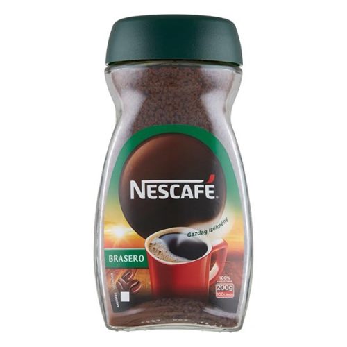 Kávé instant NESCAFÉ Brasero üveges 200g