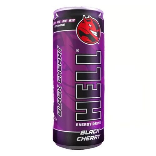 Energiaital HELL Black Cherry 0,25L