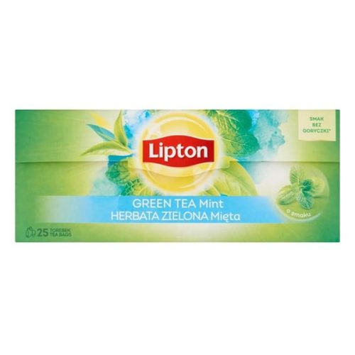 Zöld tea LIPTON Menta 25 filter/doboz