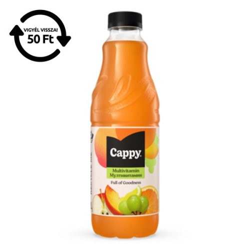 Gyümölcslé CAPPY Multivitamin 50%-os 1L DRS