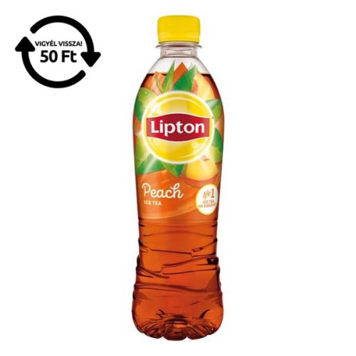 Üdítőital szénsavmentes LIPTON Ice Tea Barack 0,5L DRS